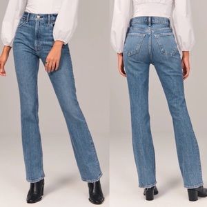 Abercrombie & Fitch 70s Vintage Flare Ultra High Rise Jeans